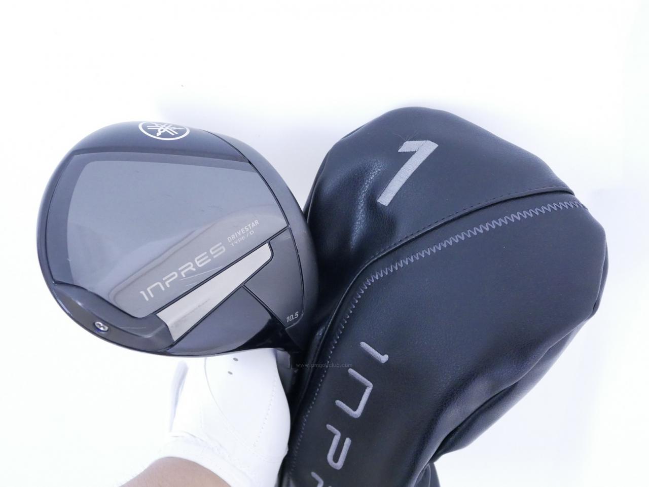 Driver : Yamaha : ไดรเวอร์ Yamaha Inpres DriveStar Type D (รุ่นล่าสุด ออกปี 2024 ตีไกล ตีมันมากๆ) Loft 10.5 ก้าน Fujikura Speeder NX TM-425d Flex S