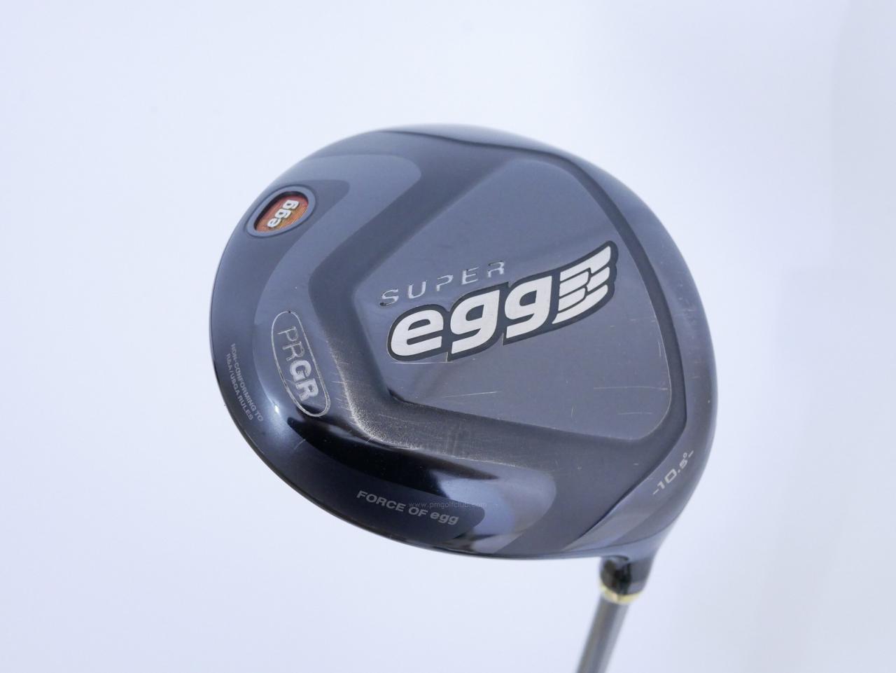 Driver : PRGR : ไดรเวอร์ PRGR Super EGG (ปี 2017 หน้าเด้งเกินกฏ) Loft 10.5 ก้าน M-37 Flex R