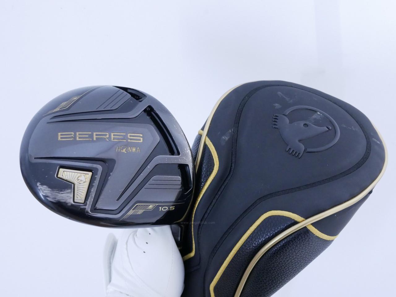 Driver : Honma : ไดรเวอร์ Honma Beres Black (รุ่นปี 2023) Loft 10.5 ก้าน Honma ARMRQ MX Flex SR