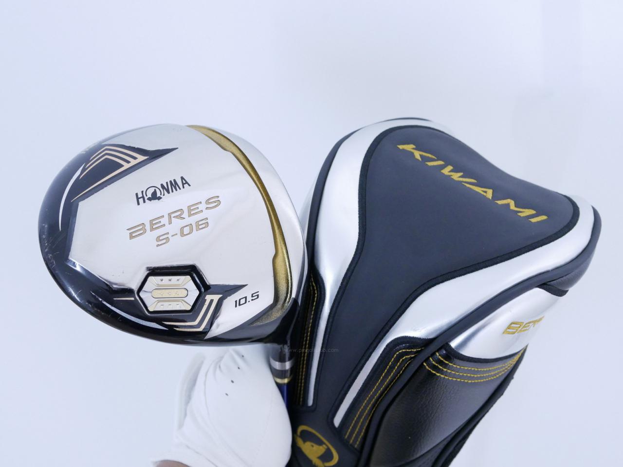 Driver : Honma : **ก้าน 3 ดาว** ไดรเวอร์ Honma Beres S-06 (ปี 2019) Loft 10.5 ก้าน ARMRQ X (52) Flex R (3 ดาว)