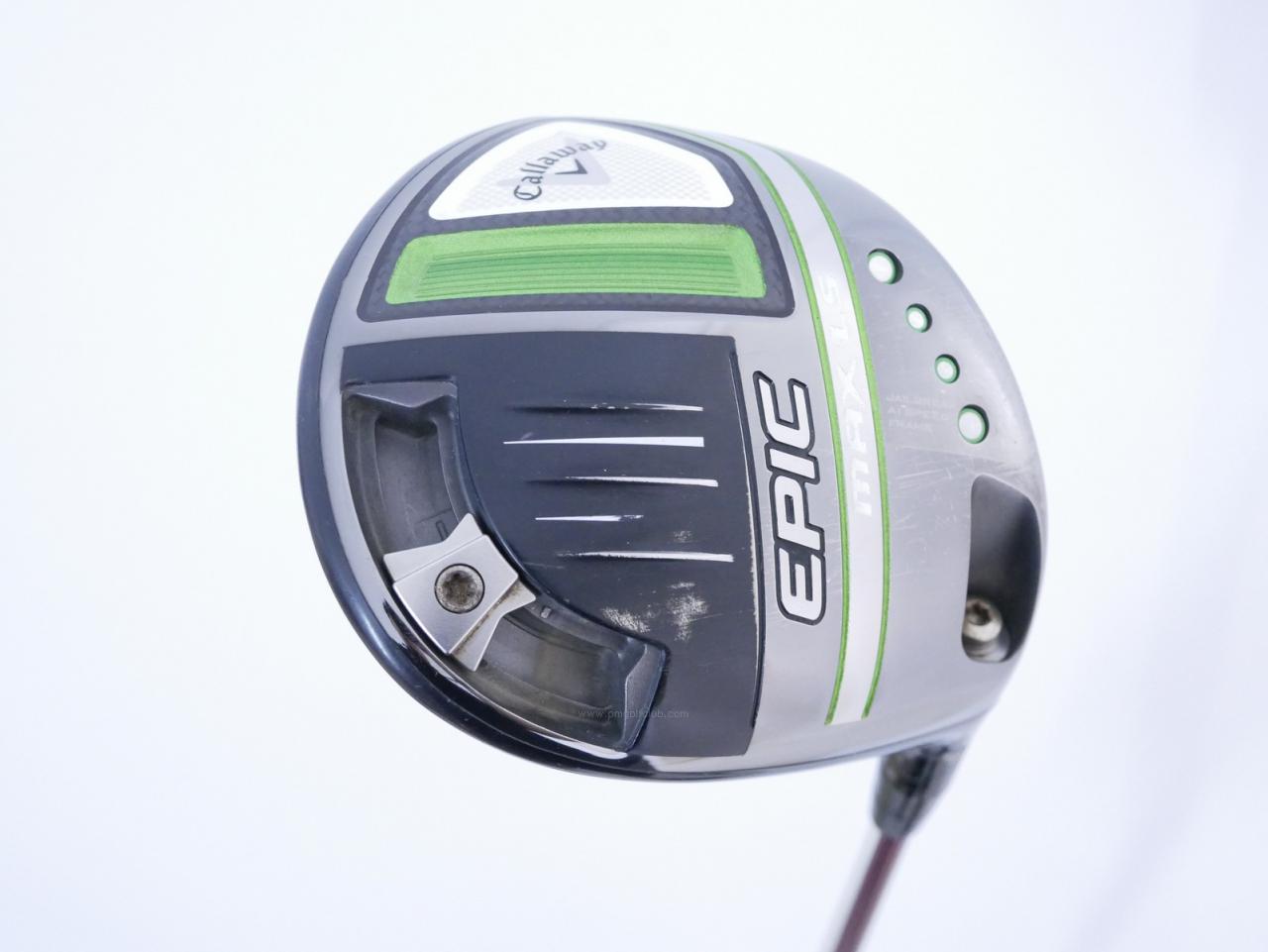 Driver : Callaway : ไดรเวอร์ Callaway EPIC MAX LS (รุ่นปี 2021) Loft 10.5 ก้าน Roddio W-6WA Flex SR