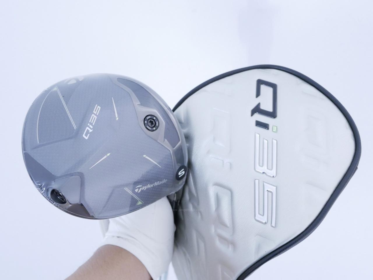 Driver : Taylormade : **ของใหม่ ยังไม่แกะพลาสติก** ไดรเวอร์ Taylormade Qi35 (รุ่นใหม่ล่าสุด ปี 2025) Loft 9 ก้าน Mitsubishi Diamana TM55 Flex S