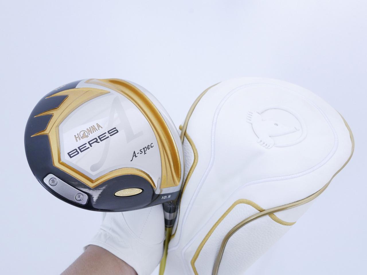 Driver : Honma : **ก้าน 3 ดาว** ไดรเวอร์ Honma Beres A-Spec II (ออกปี 2021 หน้าเด้งเกินกฏ) Loft 10.5 ก้าน ARMRQ A-Spec (47) Flex R (3 ดาว)