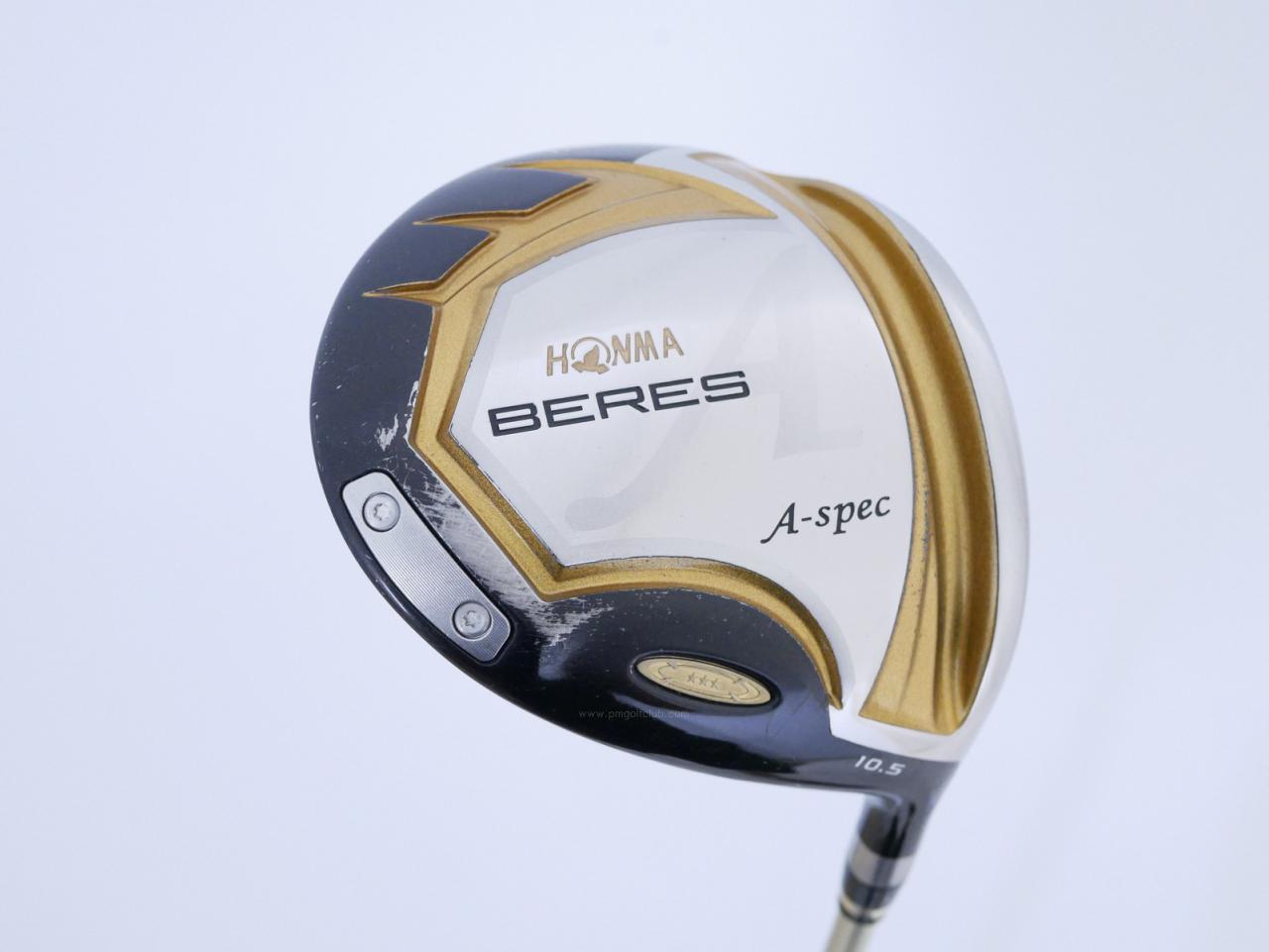 Driver : Honma : **ก้าน 3 ดาว** ไดรเวอร์ Honma Beres A-Spec II (ออกปี 2021 หน้าเด้งเกินกฏ) Loft 10.5 ก้าน Honma ARMRQ FX Light Flex R (3 ดาว)