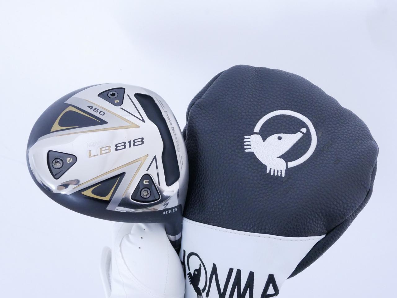 Driver : Honma : ไดรเวอร์ Honma LB-818 460 (ออกปี 2021 ตีง่าย ไกล) Loft 10.5 ก้าน Honma Vizard FZ-6 Flex SR