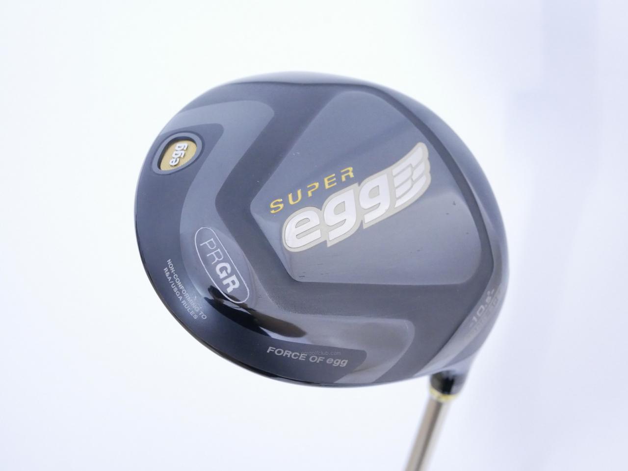 Driver : PRGR : ไดรเวอร์ PRGR Super EGG Long Spec (ปี 2017 หน้าเด้งเกินกฏ) Loft 10.5 ก้าน M-37 Flex R
