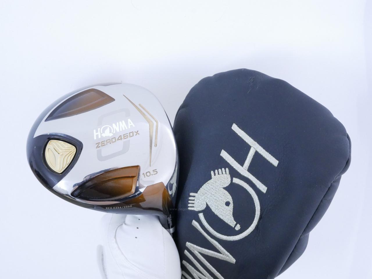 Driver : Honma : ไดรเวอร์ Honma ZERO 460x Limited (หน้าเด้งเกินกฏ รุ่นพิเศษ มีเพียง 2500 อันทั่วโลก) Loft 10.5 ก้าน ARMRQ X 47 Flex R (2 ดาว)