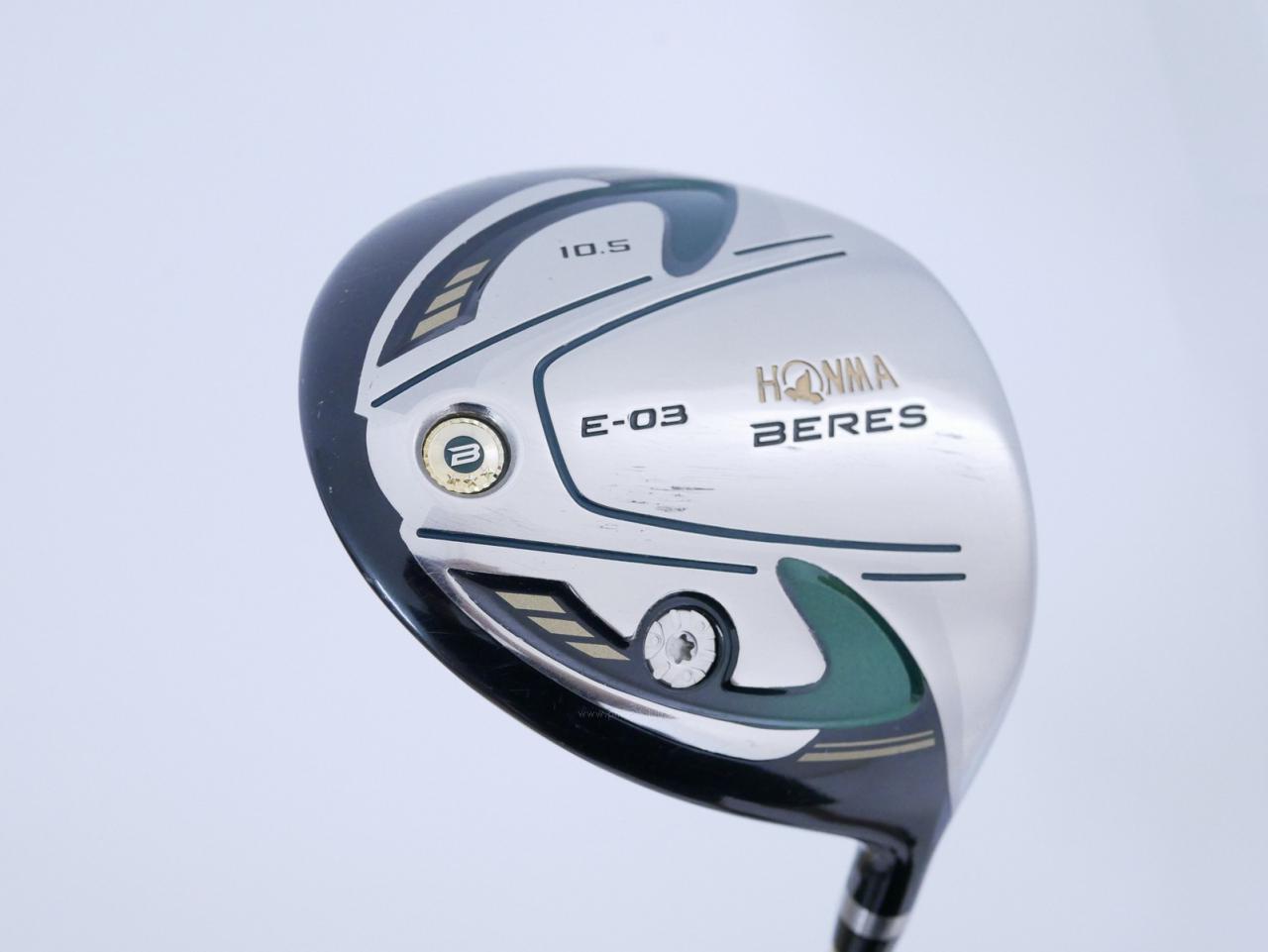 Driver : Honma : **ก้าน 3 ดาว** Honma Beres E-03 (เหมาะกับซีเนียร์) Loft 10.5 ก้าน ARMRQ 8 (45) Flex R (3 ดาว)