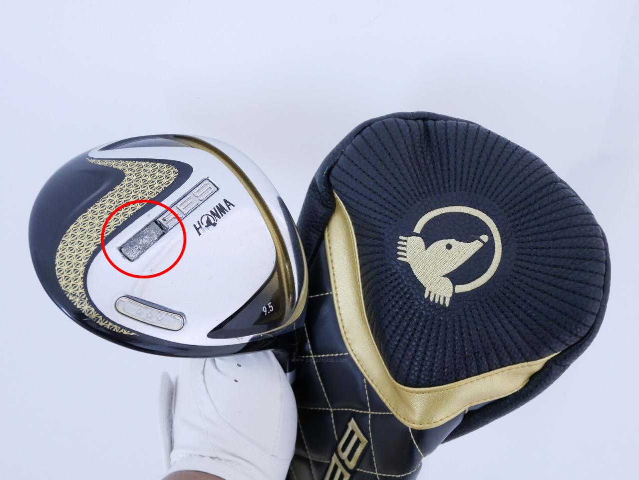 Driver : Honma : **มีตำหนิ ก้าน 3 ดาว** ไดรเวอร์ Honma Beres 2020 (ออกปี 2020) Loft 9.5 ก้าน Honma ARMRQ (47) Flex SR (3 ดาว)