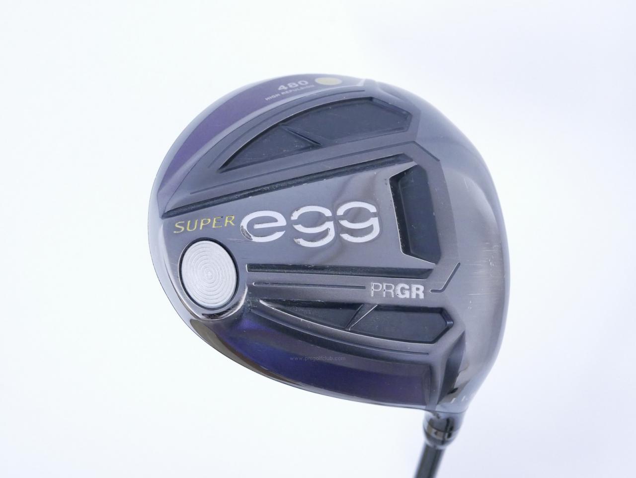 Driver : PRGR : **มีบุบ** ไดรเวอร์ PRGR Super EGG 480cc. (ปี 2021 หน้าเด้งเกินกฏ ตีไกลมาก) Loft 11.5 Flex R2 (M-35)