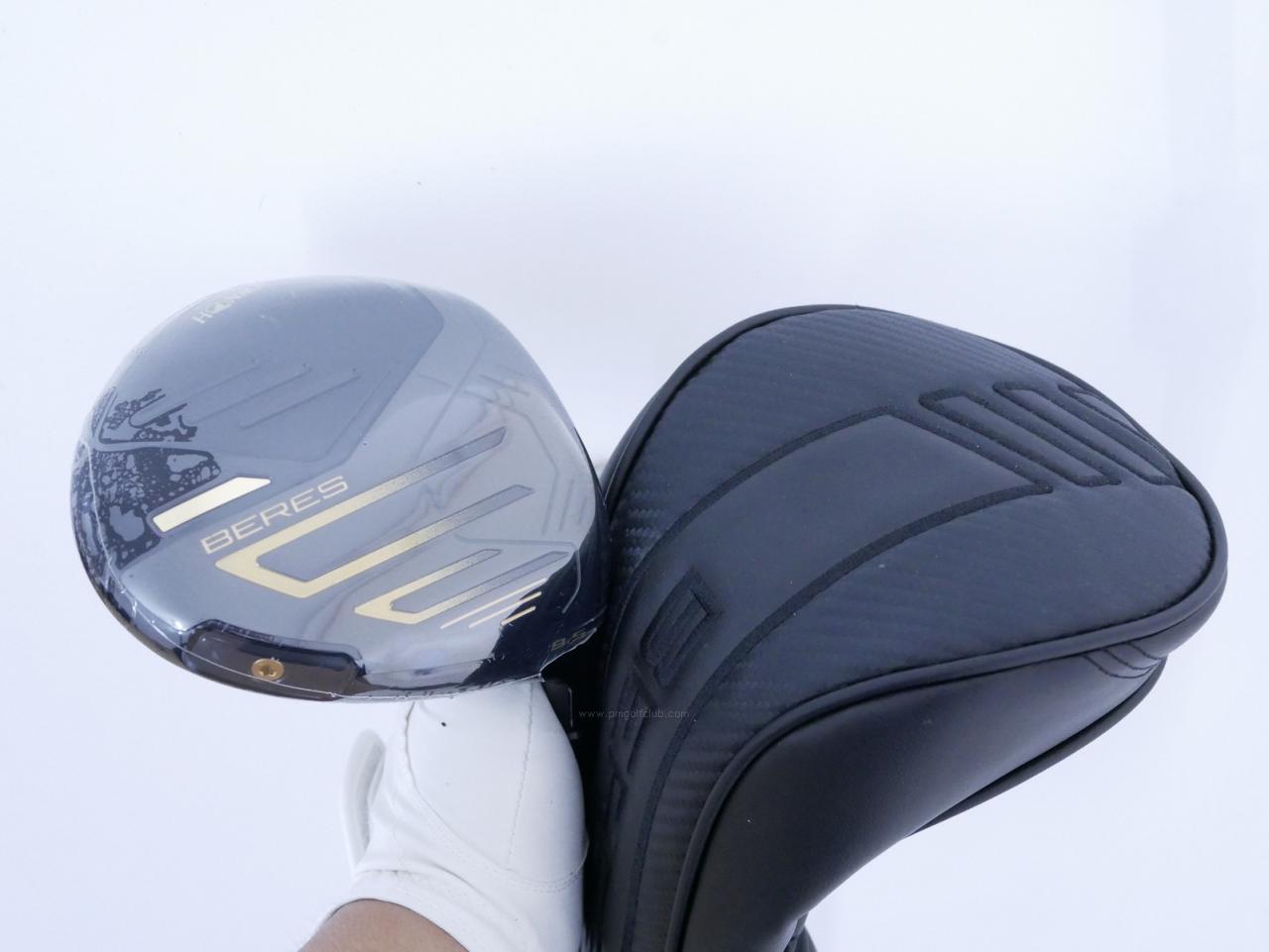 Driver : Honma : **ของใหม่ ยังไม่แกะพลาสติก** ไดรเวอร์ Honma Beres 09 Black (รุ่นล่าสุด ออกปี 2024) Loft 9.5 ก้าน Honma ARMRQ FX Black Flex S