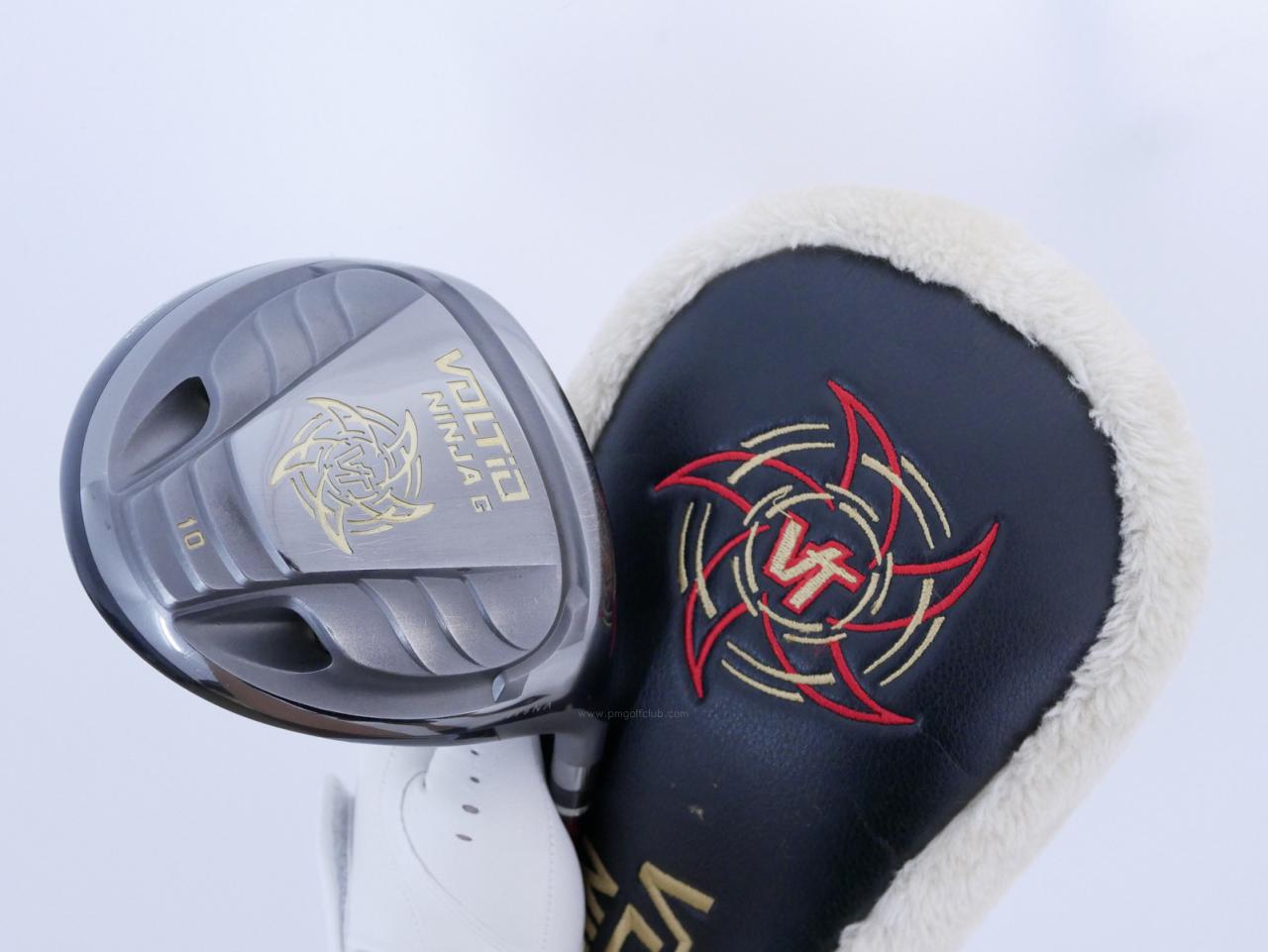 Driver : Katana : ไดรเวอร์ Katana Voltio NINJA G 880Hi (รุ่นท๊อป ออกปี 2017 หน้าเด้งสุดๆ COR 0.88 หัวขนาด 470CC. มี Offset เหมาะกับคนที่ตี Fade) Loft 10 ก้าน Fujikura Speeder 461 Flex SR