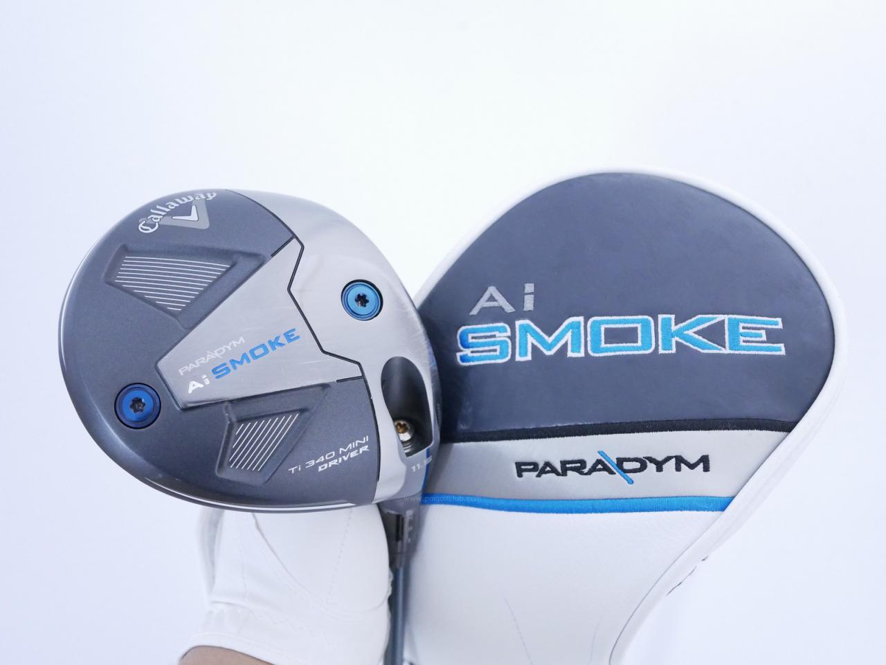Driver : Callaway : มินิไดรเวอร์ Callaway Paradym Ai SMOKE Ti 340 Mini (รุ่นปี 2024 Japan Spec.) Loft 11.5 (ปรับได้) ก้าน Fujikura VENTUS 5 Flex S
