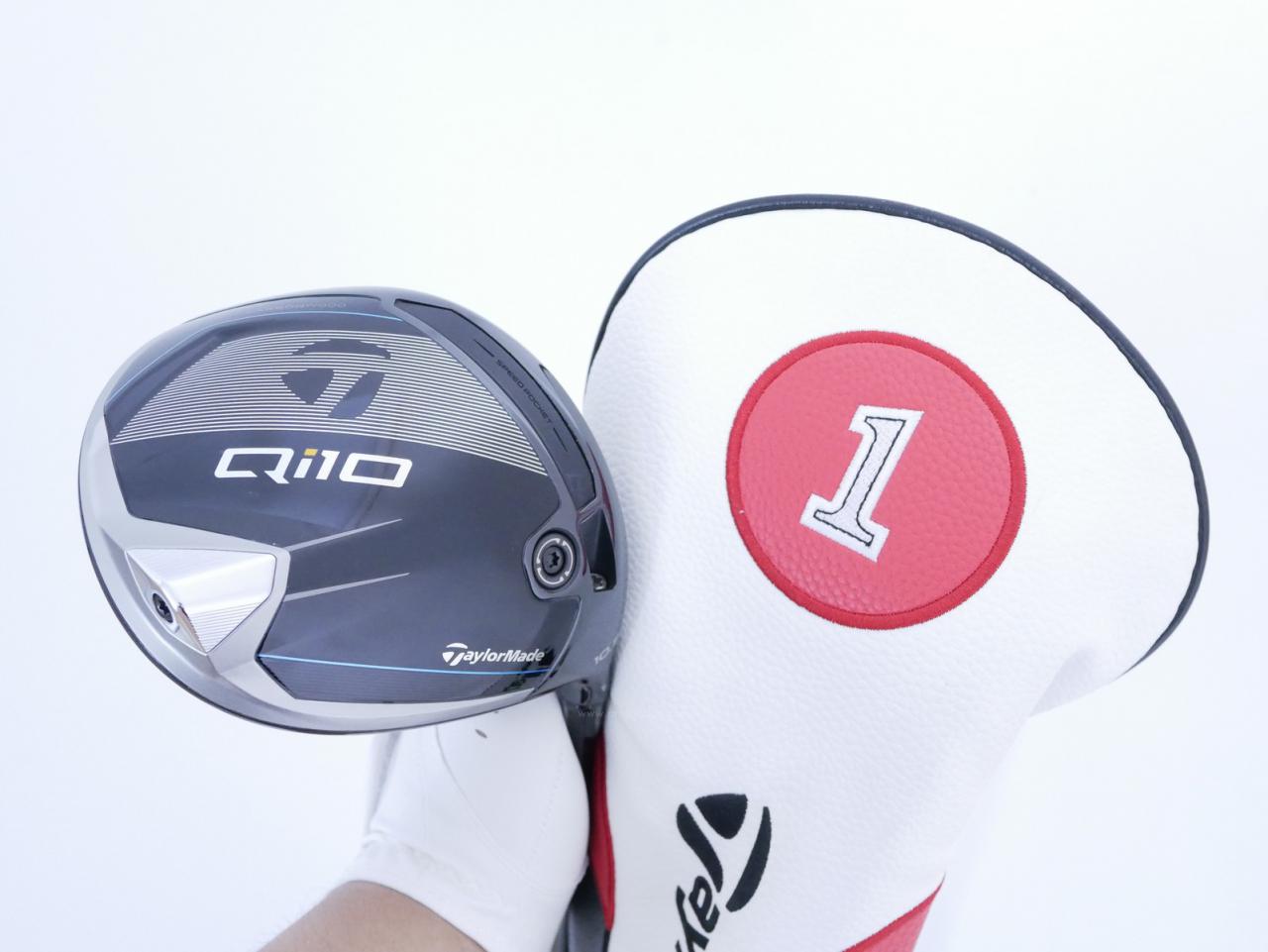 Driver : Taylormade : ไดรเวอร์ Taylormade Qi10 (ออกปี 2024) Loft 10.5 (ปรับได้) ก้าน Mitsubishi Diamana TM50 Flex S
