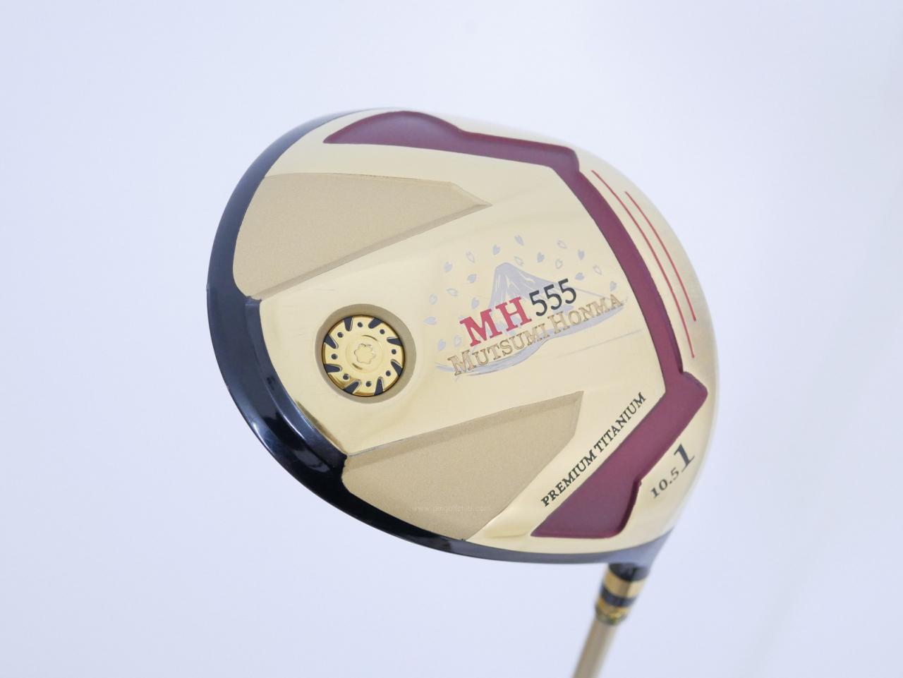 Driver : Other Brand : ไดรเวอร์ Mutsumi Honma MH555 (ปี 2022 หัวขนาด 555cc. หน้าเด้งเกินกฏ) Loft 10.5 Flex SR
