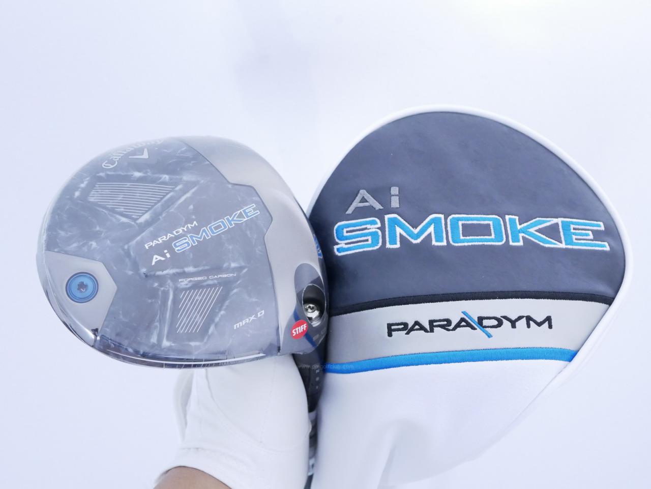 Driver : Callaway : **ของใหม่ ยังไม่แกะพลาสติก** ไดรเวอร์ Callaway Paradym Ai SMOKE MAX D (รุ่นปี 2024 Japan Spec.) Loft 9 (ปรับได้) ก้าน Mitsubishi TENSEI 50 Flex S