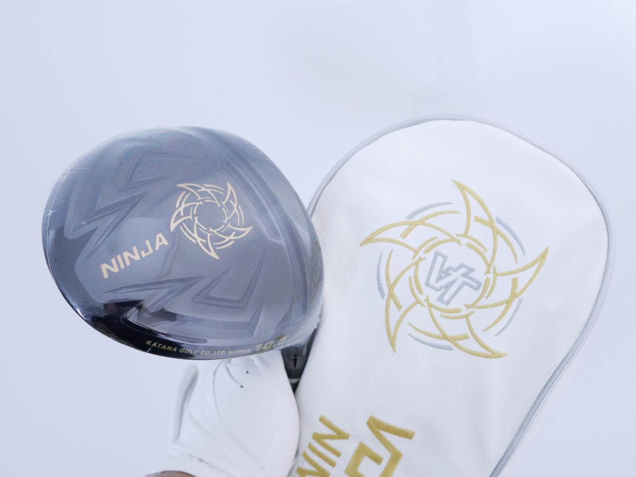 Driver : Katana : **ของใหม่ ยังไม่แกพลาสติก** ไดรเวอร์ Katana NINJA Hi Plus 485cc Non-Conform (รุ่นปี 2021 หน้าเด้งที่สุด มี Offset กันลูกบานออกขวา) Loft 10.5 ก้าน Fujikura Speeder 378 Evolution Flex R