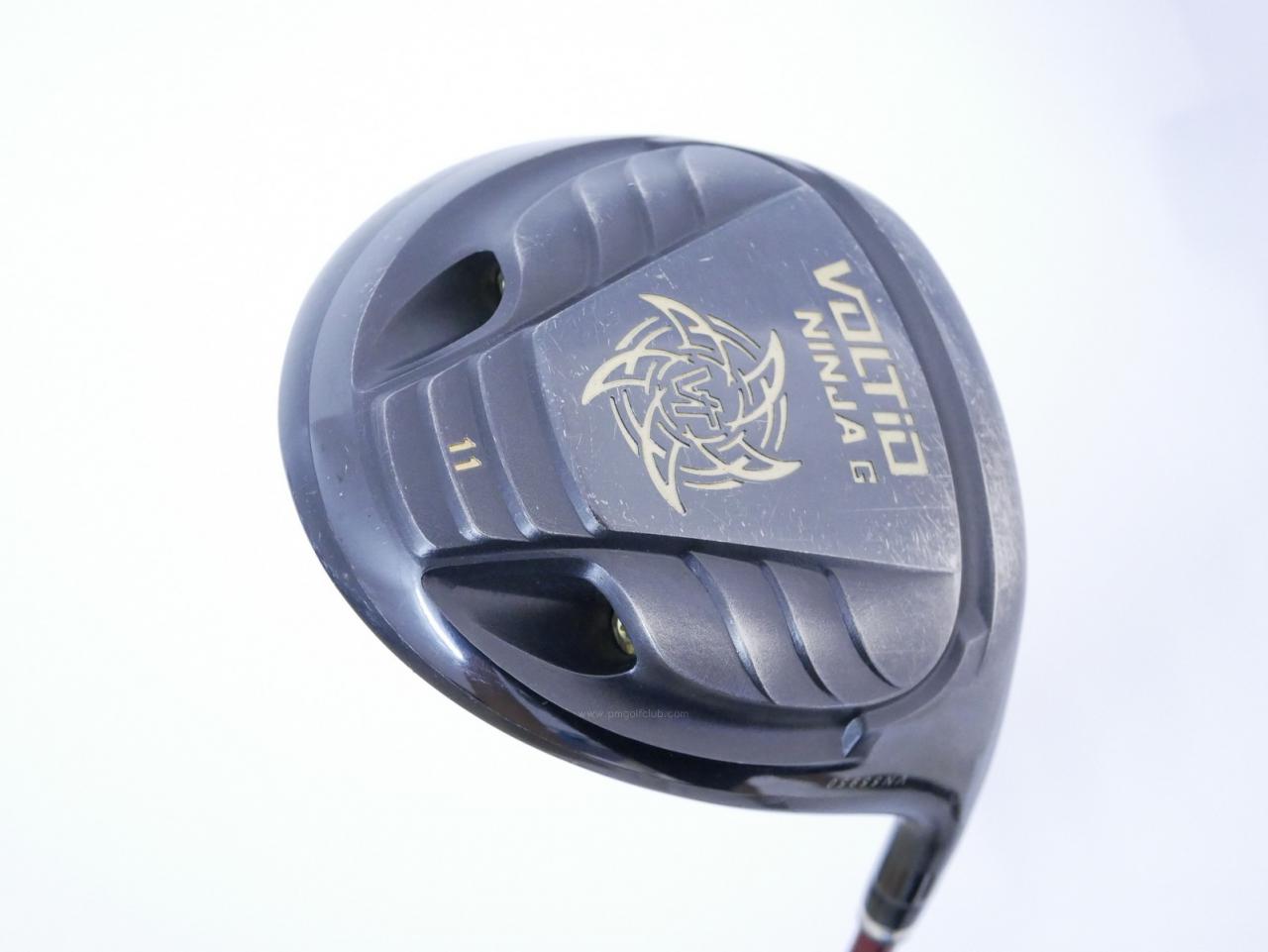 Driver : Katana : ไดรเวอร์ Katana Voltio NINJA G 880Hi (รุ่นท๊อป ออกปี 2017 หน้าเด้งสุดๆ COR 0.88 หัวขนาด 470CC. มี Offset เหมาะกับคนที่ตี Fade) Loft 11 ก้าน Fujikura Speeder 361 Flex R