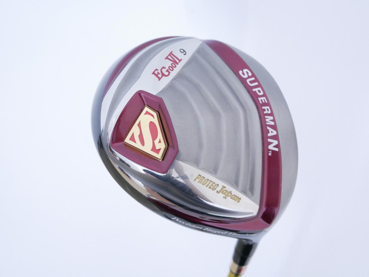 Driver : Superman : ไดรเวอร์ Superman EG006 COR (ปี 2022 ตีไกลมากๆ) Loft 9 ก้าน Big Blue V6 Flex S