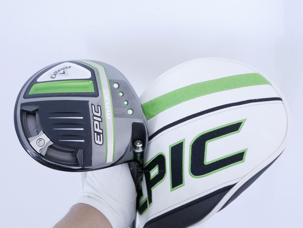 Driver : Callaway : ไดรเวอร์ Callaway EPIC MAX (รุ่นปี 2021) Loft 10.5 ก้าน Mitsubishi Diamana 40 Flex R