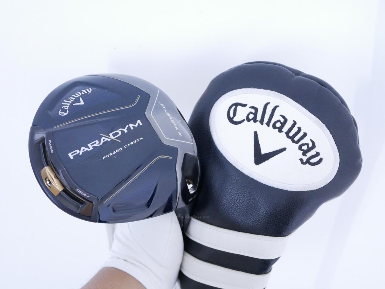 Driver : Callaway : ไดรเวอร์ Callaway Paradym (รุ่นปี 2023 Japan Spec.) Loft 9 (ปรับได้) ก้าน Fujikura Ventus TR 5 Flex S