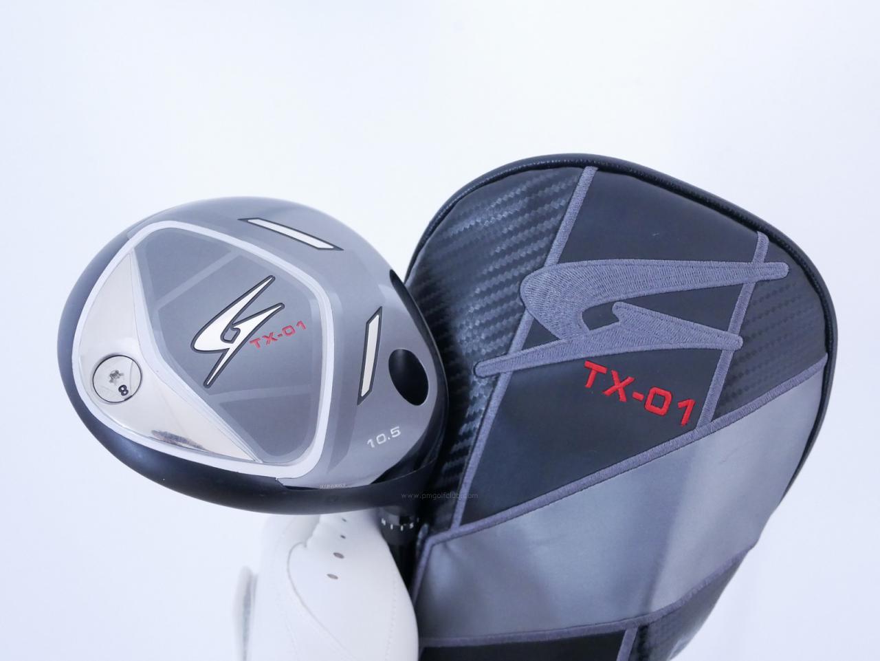 Driver : Tsuruya : ไดรเวอร์ Tsuruya TX-01 (460cc.) Loft 10.5 (ปรับได้) ก้าน Mitsubishi Diamana Flex SR