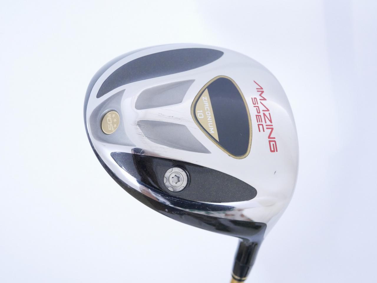 Driver : Honma : **ก้าน 3 ดาว** Honma AMAZING SPEC (50th Anniversary หน้าเด้งเกินกฏ C+ หายากมาก) Zircronium Loft 10 ก้าน ARMRQ 6 Flex R (3 ดาว)