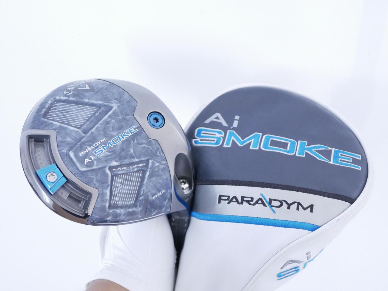 Driver : Callaway : ไดรเวอร์ Callaway Paradym Ai SMOKE MAX (รุ่นปี 2024 Japan Spec.) Loft 9 (ปรับได้) ก้าน Mitsubishi TENSEI 60 Flex SR