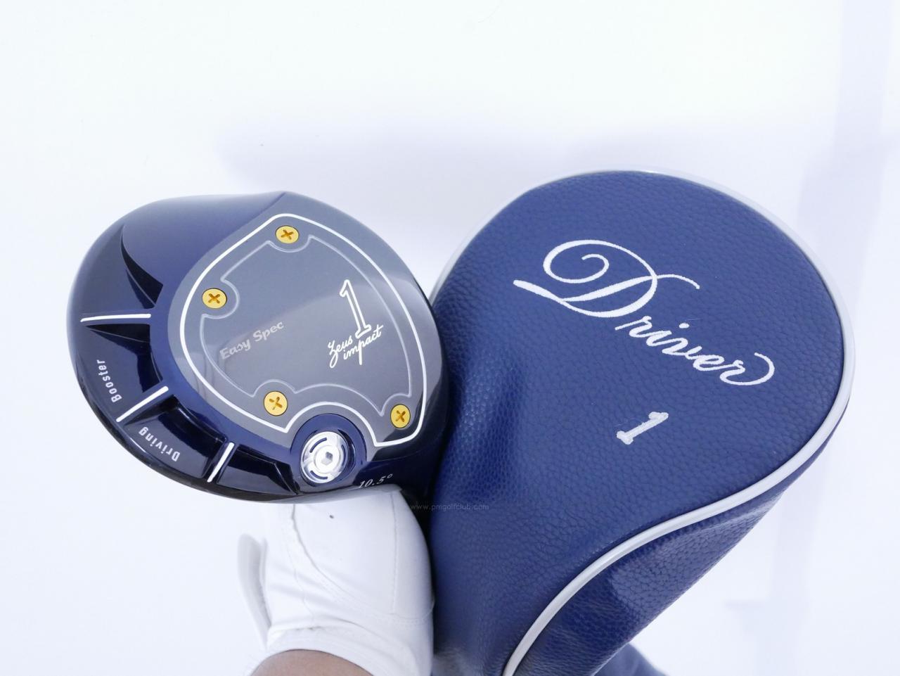 Driver : Kasco : ไดรเวอร์ Kasco ZEUS Impact Easy Spec Hi-Cor (รุ่นปี 2020 หน้าเด้งเกินกฏ หัวขนาด 480cc.) Loft 10.5 Flex R