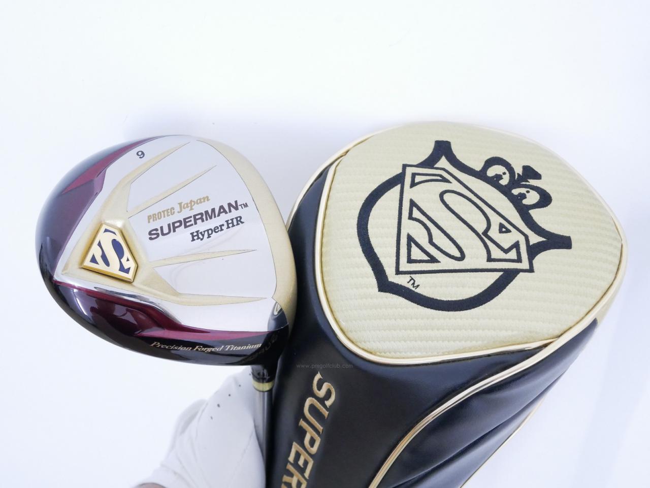 Driver : Superman : ไดรเวอร์ Superman HyperHR (ตีไกลมาก หน้าเด้งสุดๆ COR.885 กระดองเด้ง) Loft 9 Flex R1