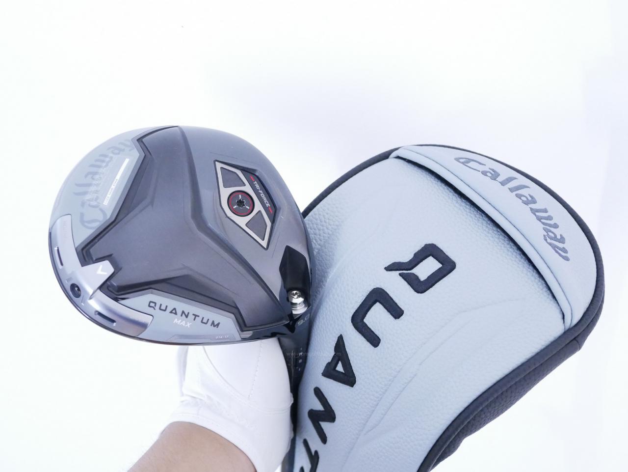 Driver : Callaway : ไดรเวอร์ Callaway Quantum Max (รุ่นล่าสุด ออกปี 2026) Loft 9 ก้าน Athlemax 50 Flex S