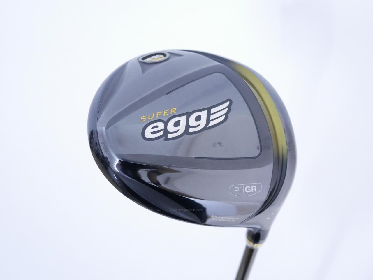 Driver : PRGR : ไดรเวอร์ PRGR Super EGG (ปี 2019 หน้าเด้งเกินกฏ COR 0.86) Loft 11.5 ก้าน M-37 Flex R