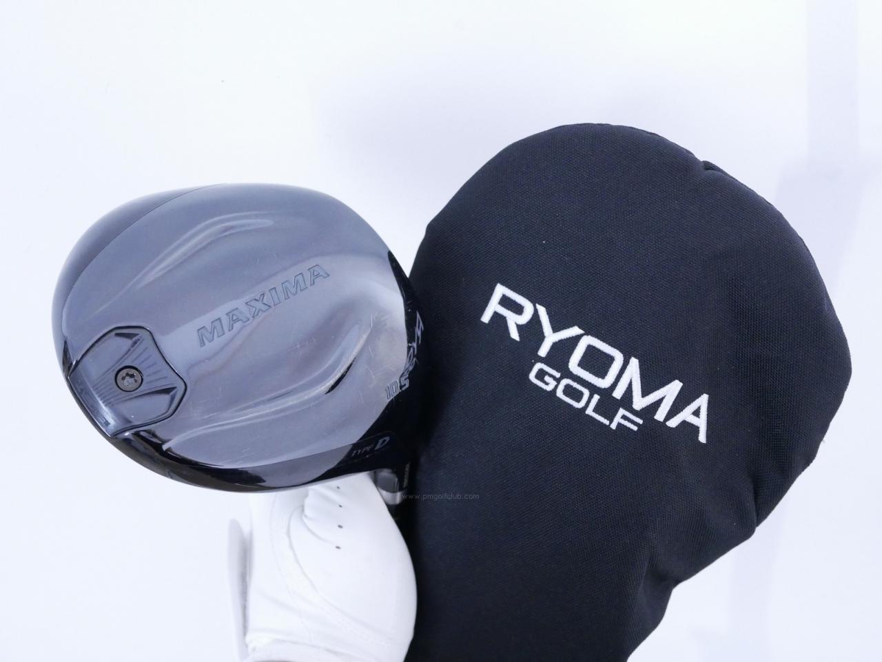 Driver : Ryoma : ไดรเวอร์ Ryoma Maxima II Type D (ออกปี 2021) Loft 10.5 ก้านตัวท็อป RYOMA BEYOND POWER II Light FLEX ∞