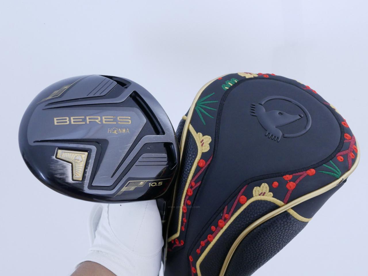 Driver : Honma : ไดรเวอร์ Honma Beres Black (รุ่นปี 2023) Loft 10.5 ก้าน Honma ARMRQ MX Flex SR