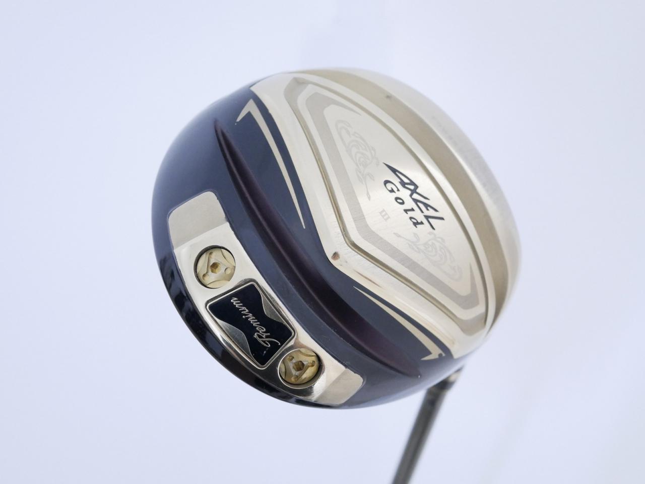 Driver : Tsuruya : Tsuruya AXEL Gold Premium III (รุ่นปี 2019 ตัวท๊อป หน้าเด้งสุดๆ COR 0.86 ของใหม่ 4 หมื่น) Loft 11 Flex R