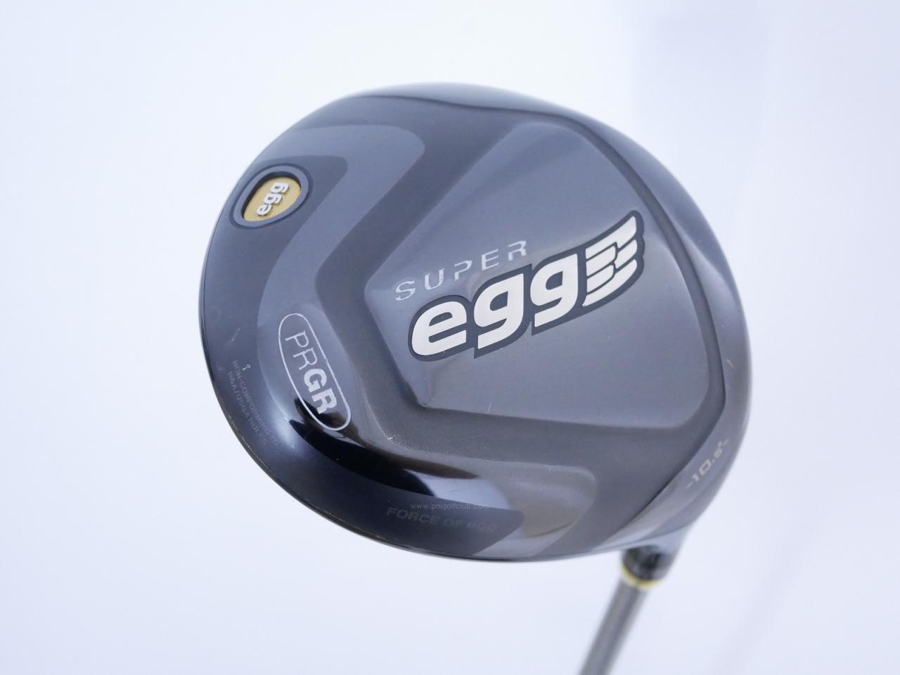 Driver : PRGR : ไดรเวอร์ PRGR Super EGG (ปี 2017 หน้าเด้งเกินกฏ) Loft 10.5 ก้าน M-37 Flex R