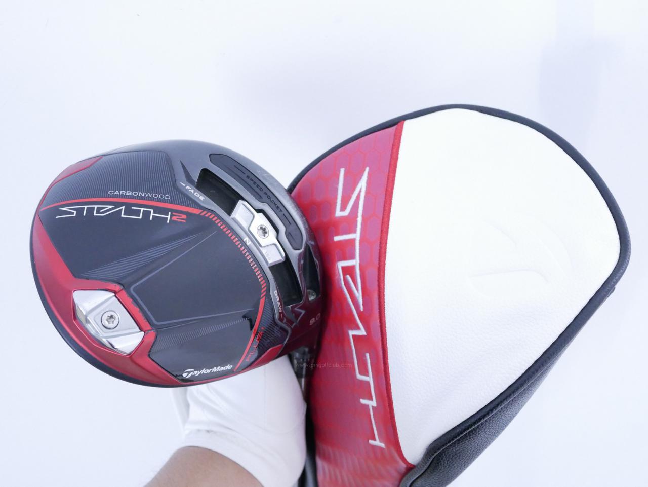 Driver : Taylormade : ไดรเวอร์ Taylormade Stealth 2 Plus+ (ออกปี 2023) Loft 9 ก้าน Mitsubishi Diamana GT60 Flex S