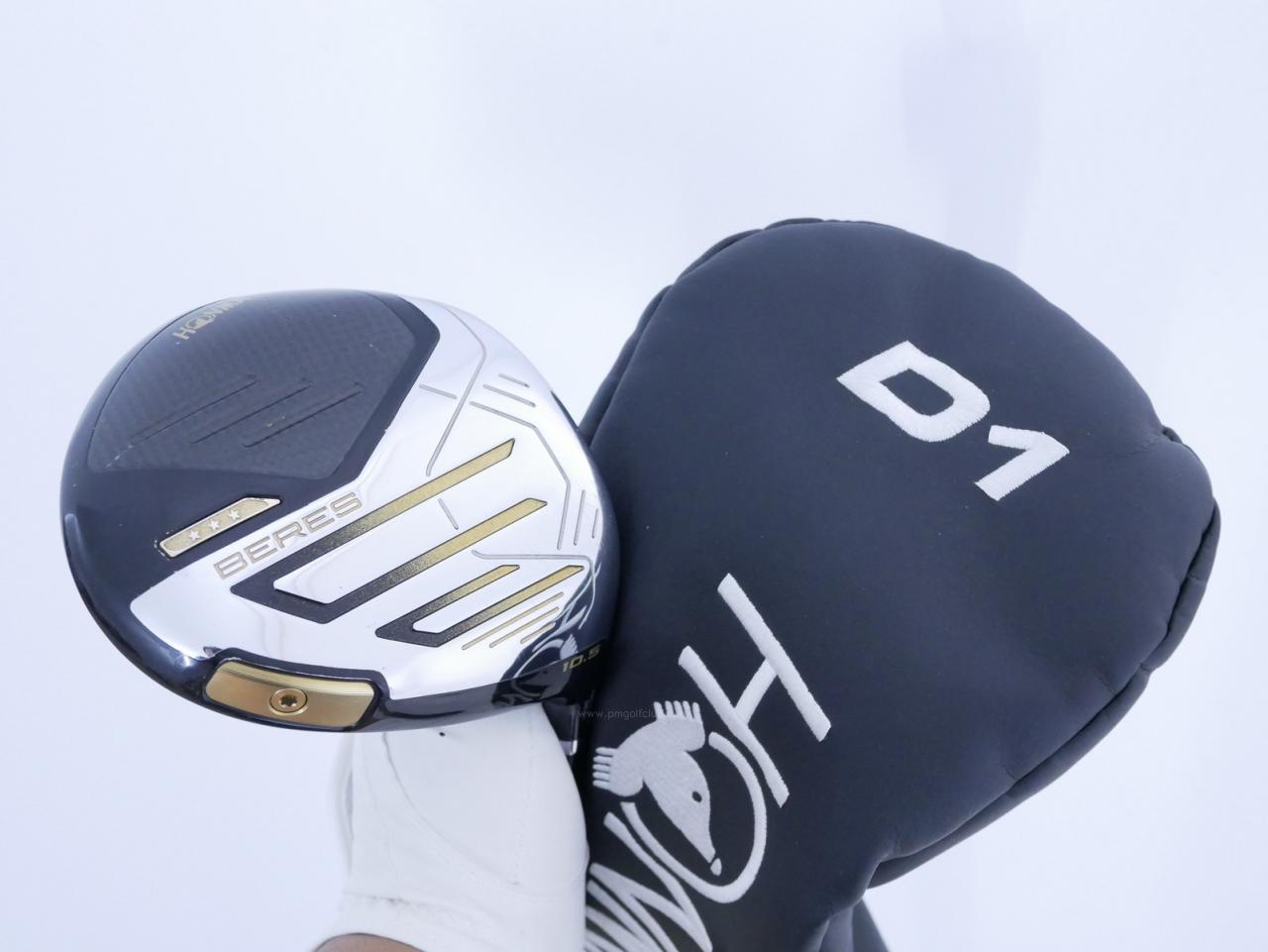 Driver : Honma : **ก้าน 3 ดาว** ไดรเวอร์ Honma Beres 09 (รุ่นล่าสุด ออกปี 2024) Loft 10.5 ก้าน Honma ARMRQ FX Flex SR (3 ดาว)
