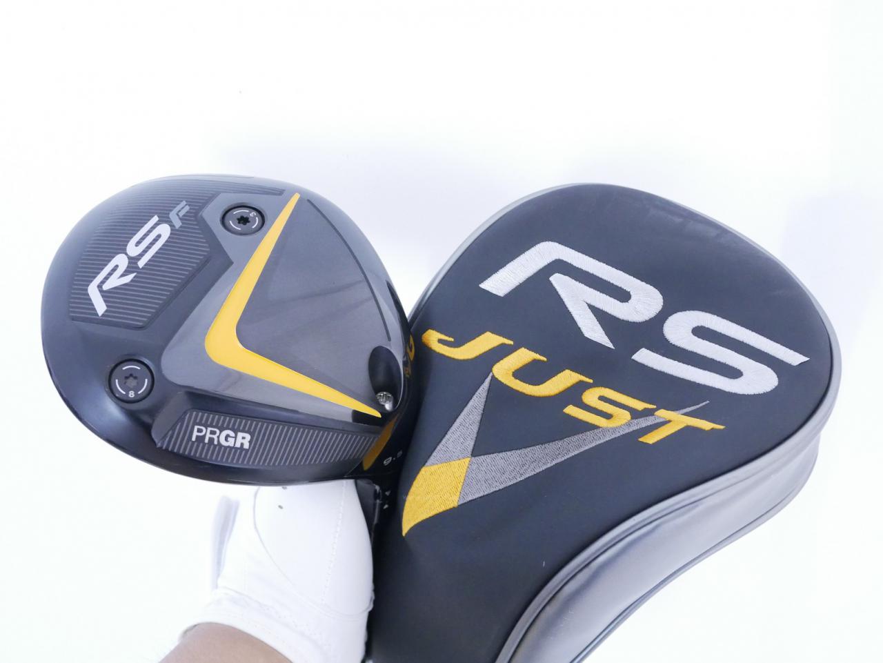 Driver : PRGR : ไดรเวอร์ PRGR RS F JUST (ออกปี 2023) Loft 9.5 ก้าน Tour AD Flex S