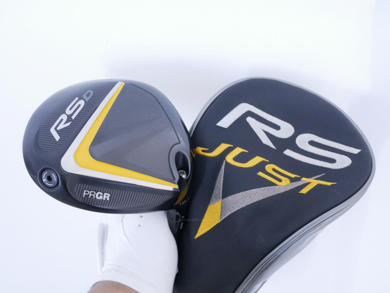 Driver : PRGR : ไดรเวอร์ PRGR RS D JUST (ออกปี 2023) Loft 10.5 ก้าน Mitsubishi Diamana Flex SR