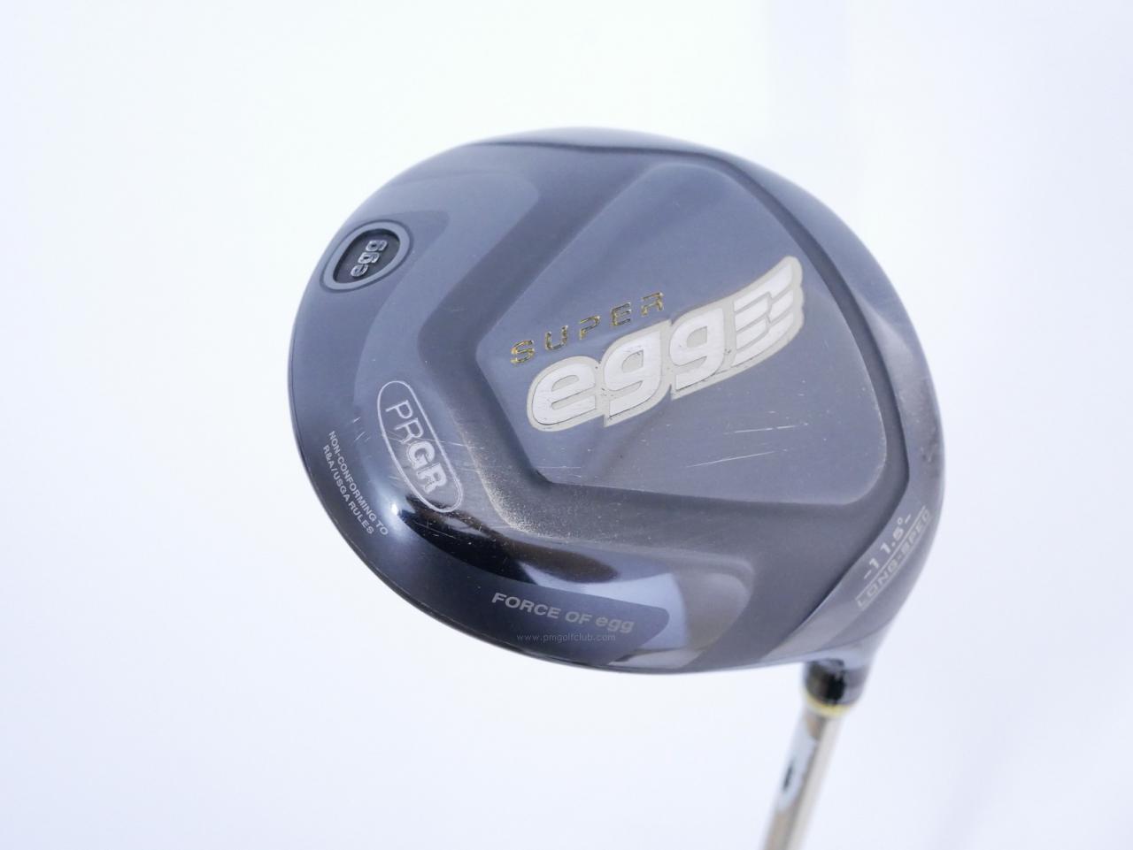Driver : PRGR : ไดรเวอร์ PRGR Super EGG Long Spec (ปี 2017 หน้าเด้งเกินกฏ) Loft 11.5 ก้าน M-37 Flex R