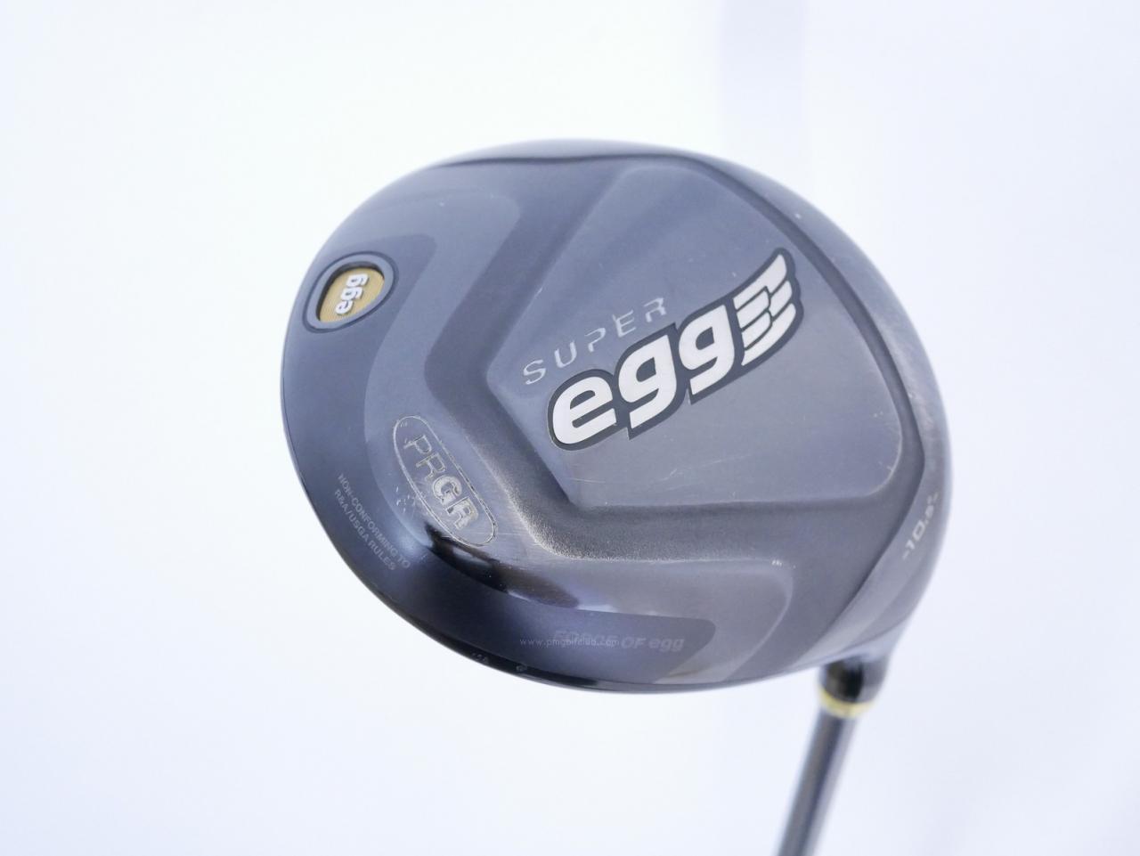Driver : PRGR : ไดรเวอร์ PRGR Super EGG (ปี 2017 หน้าเด้งเกินกฏ) Loft 10.5 ก้าน M-37 Flex R