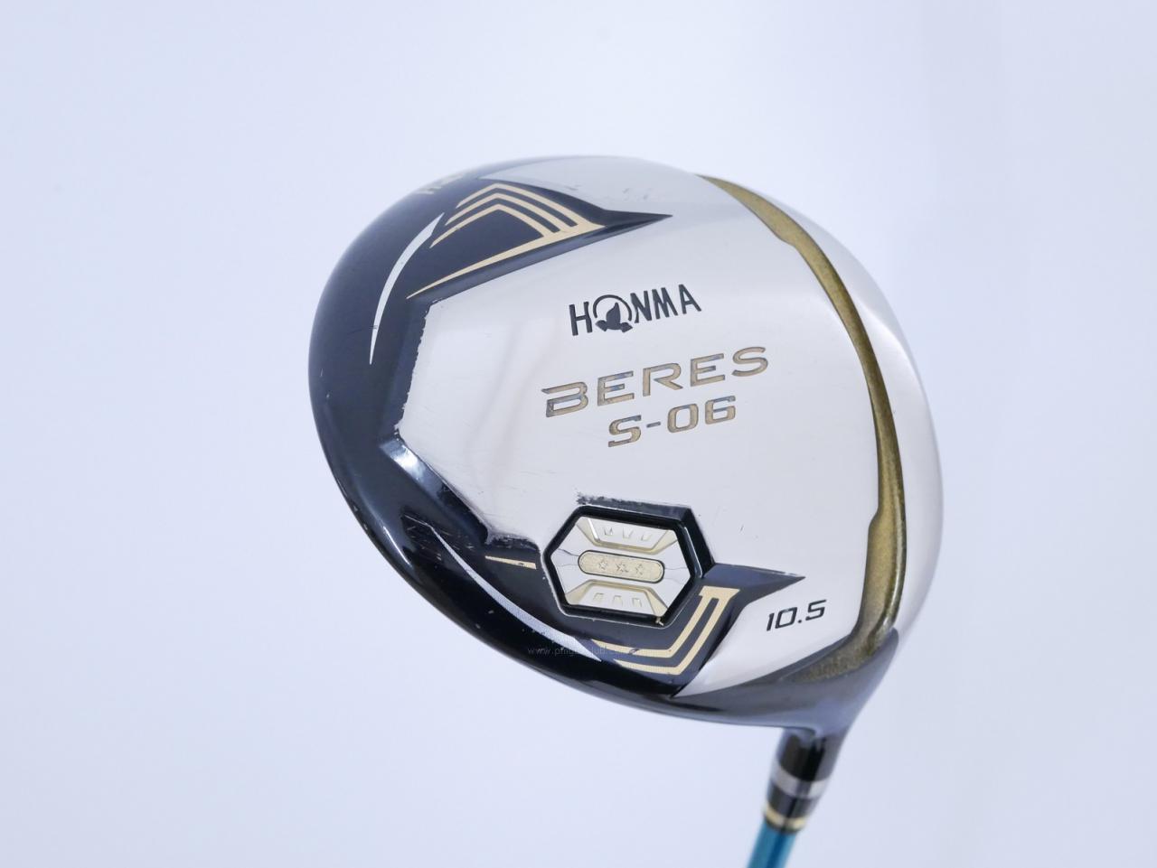Driver : Honma : **ก้าน 3 ดาว** ไดรเวอร์ Honma Beres S-06 (ปี 2019) Loft 10.5 ก้าน ARMRQ X (43) Flex R (3 ดาว)