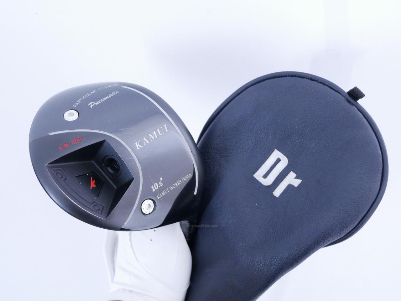 Driver : Kamuiworks : ไดรเวอร์ Kamuiworks KM-400 Non-Conforming (ออกปี 2020 หน้าเด้งเกินกฏ ไกลมากๆ มีสปริงข้างใน) Loft 10.5 ก้าน Fujikura Double Kick Flex R