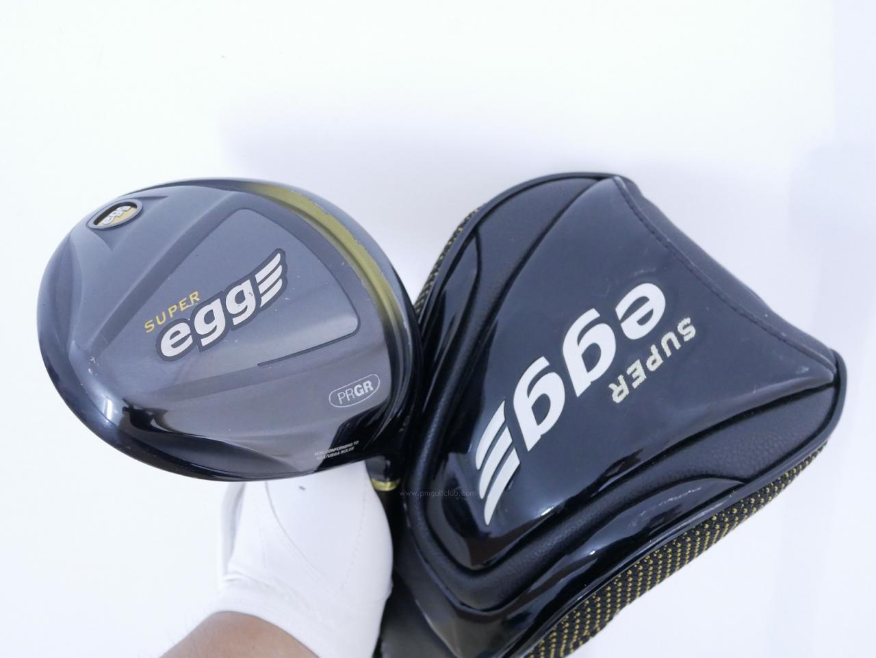 Driver : PRGR : ไดรเวอร์ PRGR Super EGG (ปี 2019 หน้าเด้งเกินกฏ COR 0.86) Loft 10.5 ก้าน M-40 Flex SR