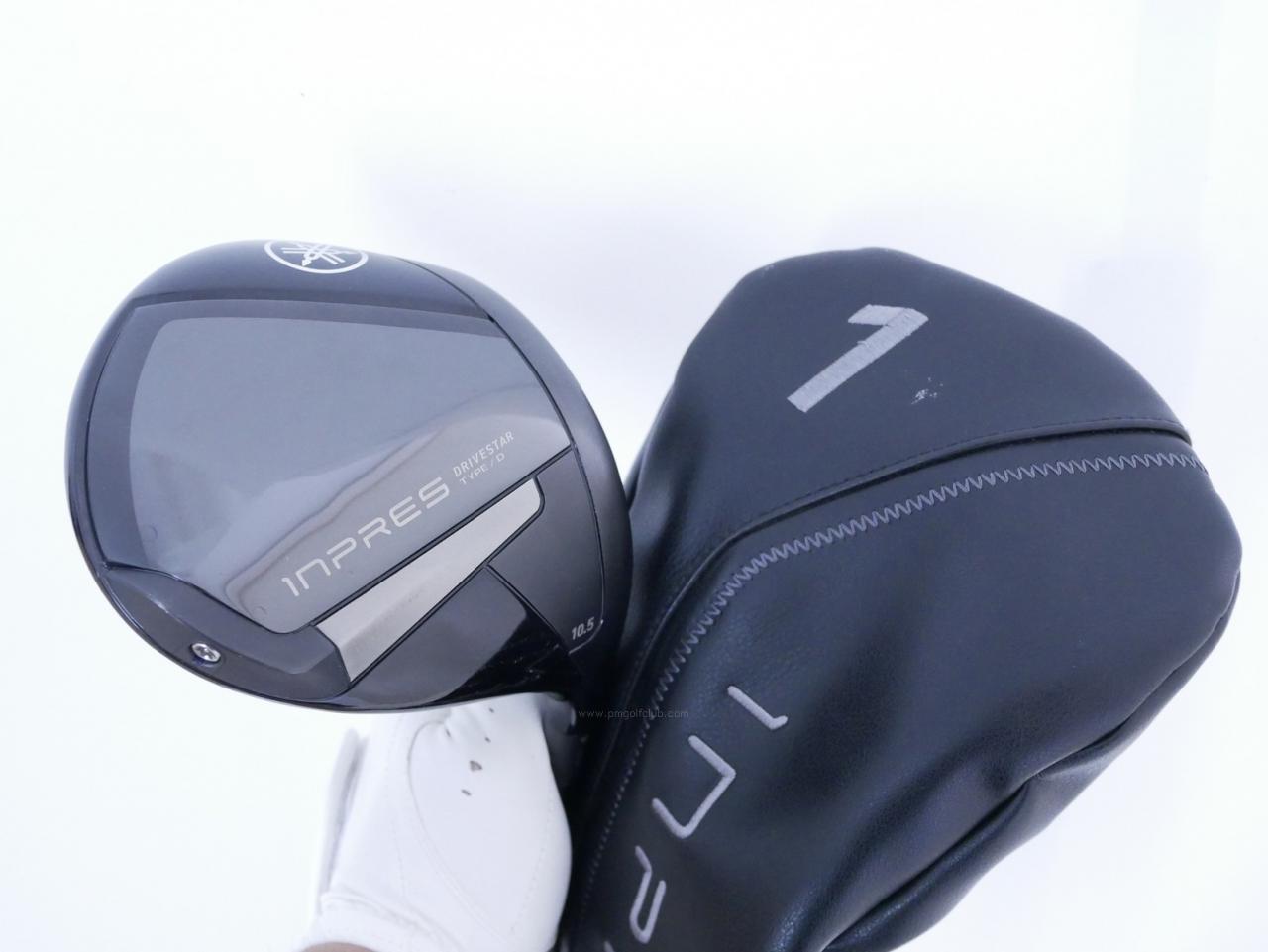 Driver : Yamaha : ไดรเวอร์ Yamaha Inpres DriveStar Type D (รุ่นล่าสุด ออกปี 2024 ตีไกล ตีมันมากๆ) Loft 10.5 ก้าน Fujikura Speeder NX TM-425d Flex SR