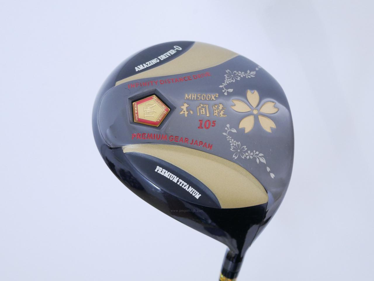 Driver : Other Brand : ไดรเวอร์ Mutsumi Honma MH500X2 (รุ่นปี 2020 หัวขนาด 500cc. หน้าเด้งเกินกฏ) Loft 10.5 Flex R
