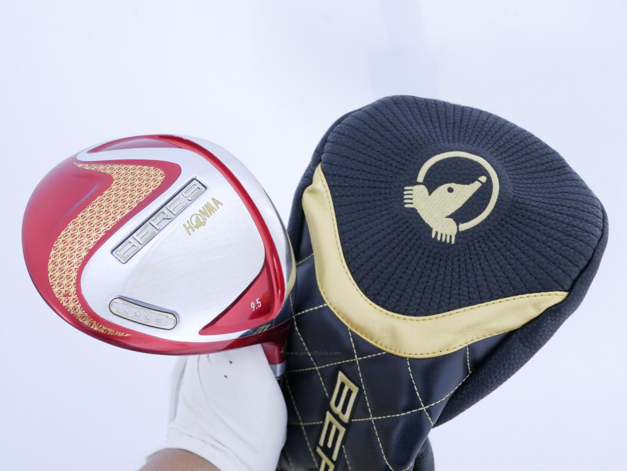 Driver : Honma : **ก้าน 4 ดาว** ไดรเวอร์ Honma Beres 2020 (ออกปี 2020) Loft 9.5 ก้าน Honma ARMRQ (52) Flex S (4 ดาว)