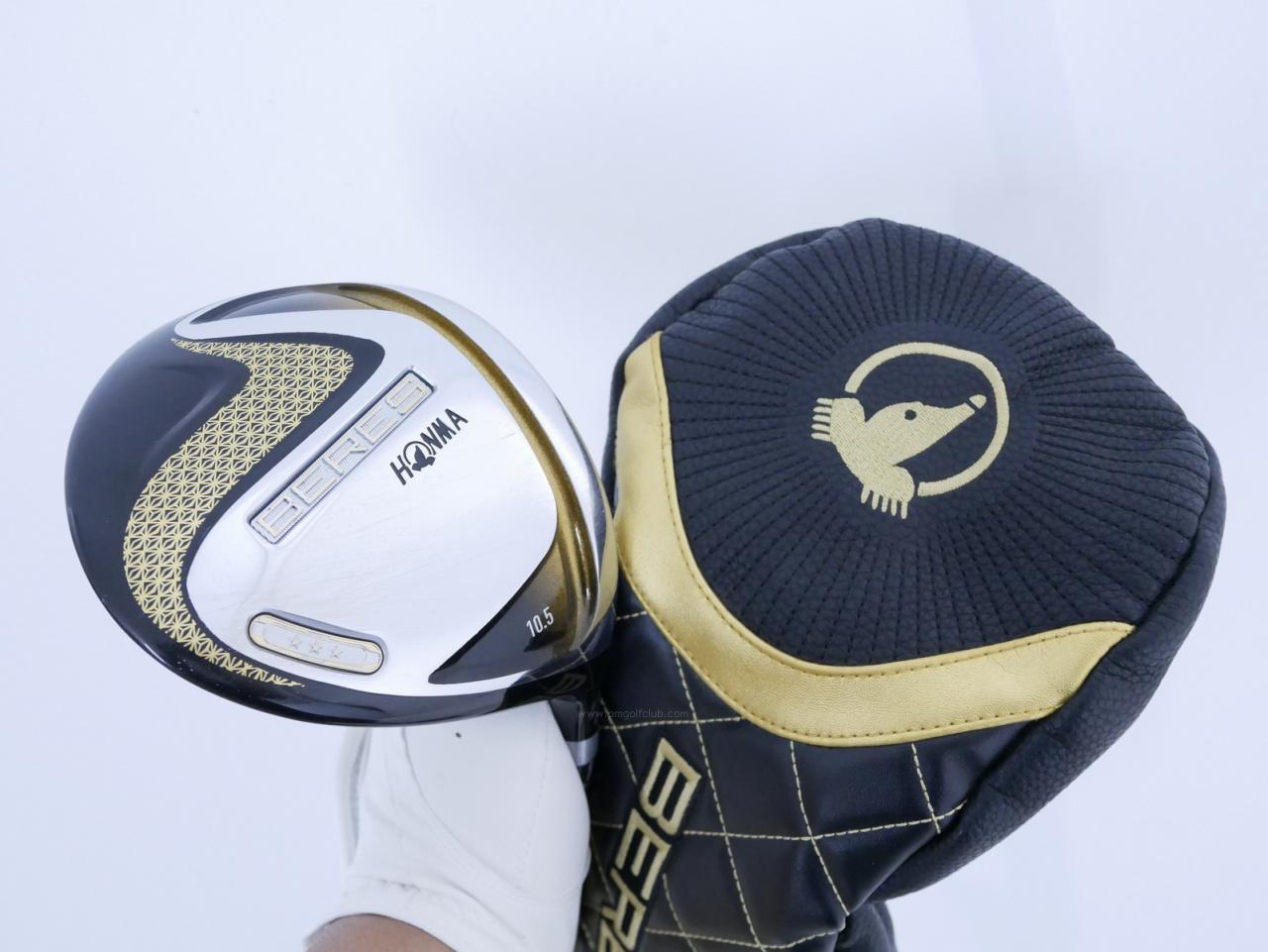Driver : Honma : **ก้าน 3 ดาว** ไดรเวอร์ Honma Beres 2020 (ออกปี 2020) Loft 10.5 ก้าน Honma ARMRQ (42) Flex R (3 ดาว)