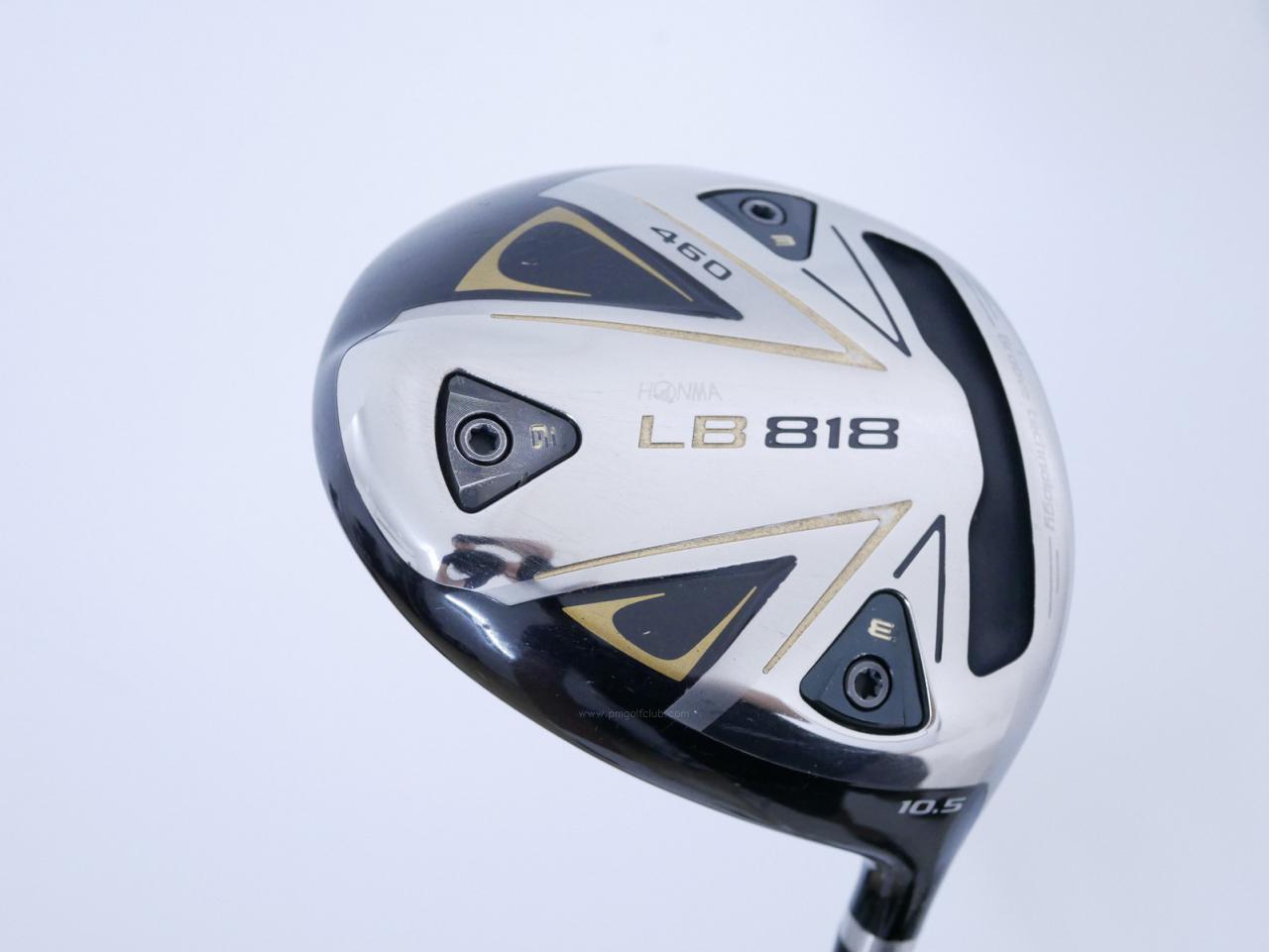 Driver : Honma : ไดรเวอร์ Honma LB-818 460 (ออกปี 2021 ตีง่าย ไกล) Loft 10.5 ก้าน Honma Vizard 45 Flex SR
